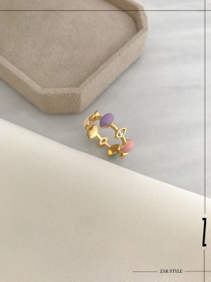 انگشتر میناکاری کروما خطی