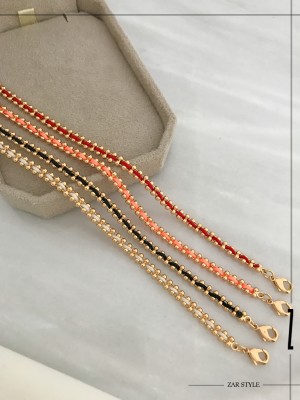 پابند توپی نواری رنگی