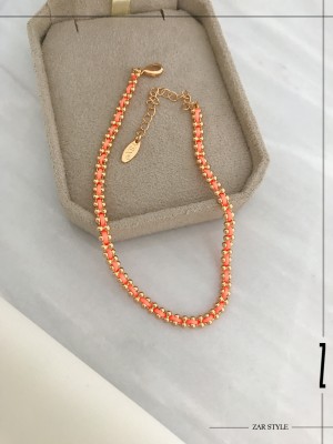 پابند توپی نواری رنگی