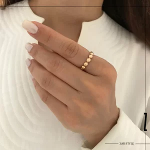 انگشتر زنانه کاف توپی