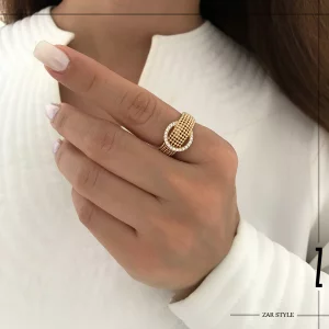 انگشتر زنانه توری کمربندی