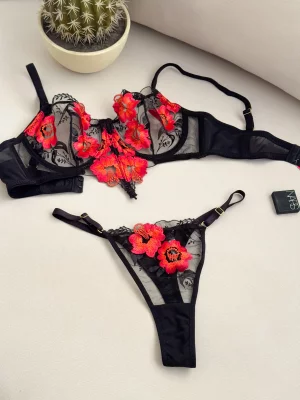 ست شورت و سوتین کد 104