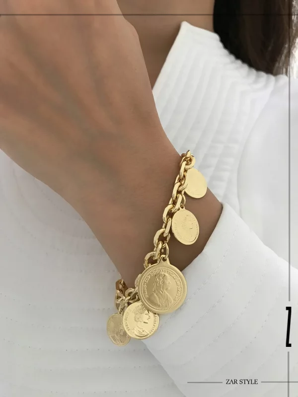 دستبند چارم سکه