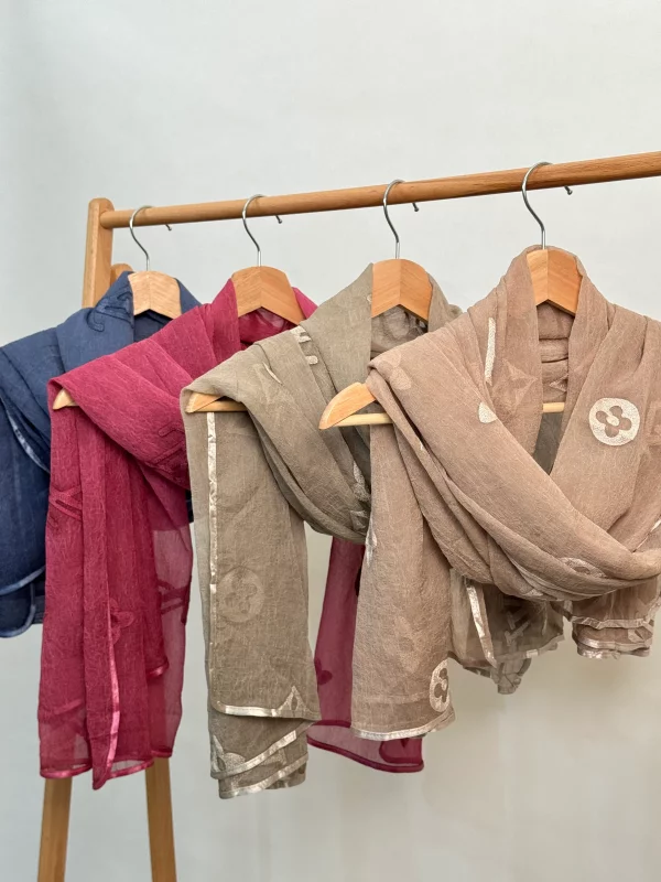 شال دورگان طرح لویی ویتون کد 1