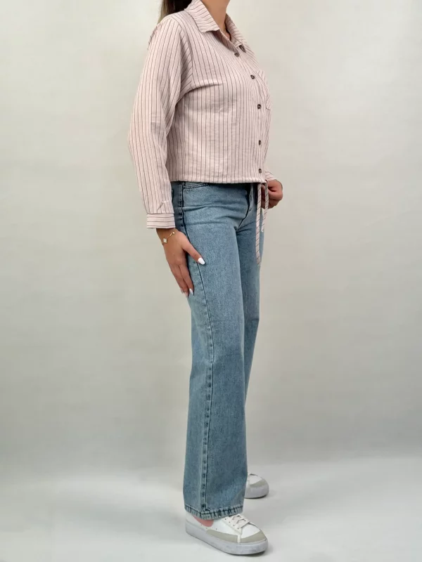 شلوار لی نیم بگ کد 103