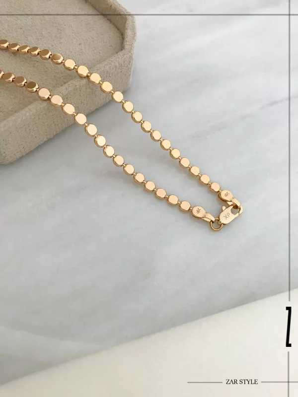 گردنبند مهره‌ای فلت