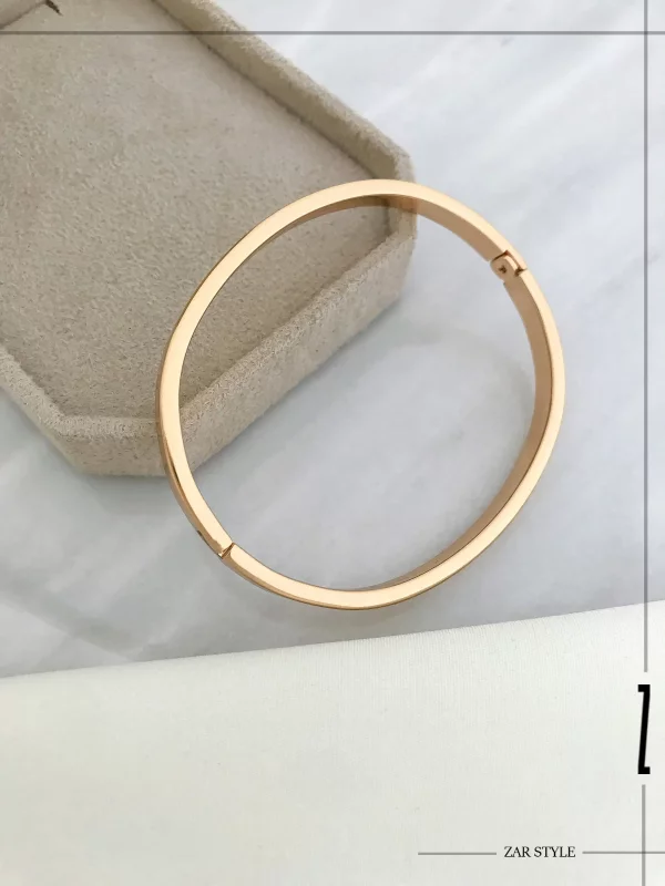 دستبند آینه‌ای فلت 5 میل