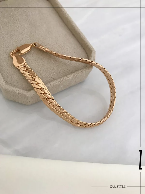 دستبند زنانه بافت ظریف