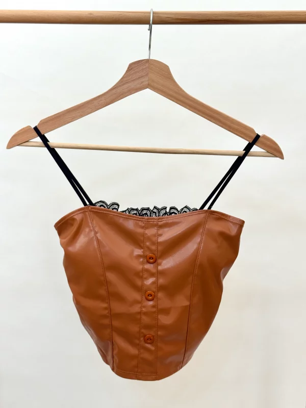 تاپ کراپ چرم