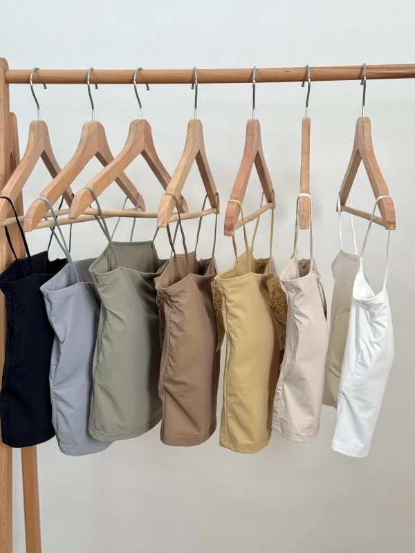 تاپ نیم‌تنه بند اسپاگتی