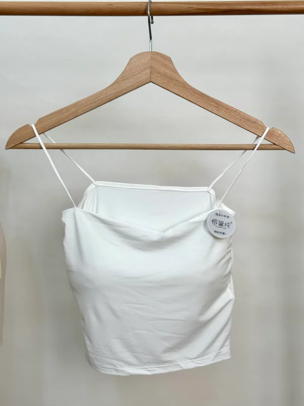 تاپ نیم‌تنه بند اسپاگتی