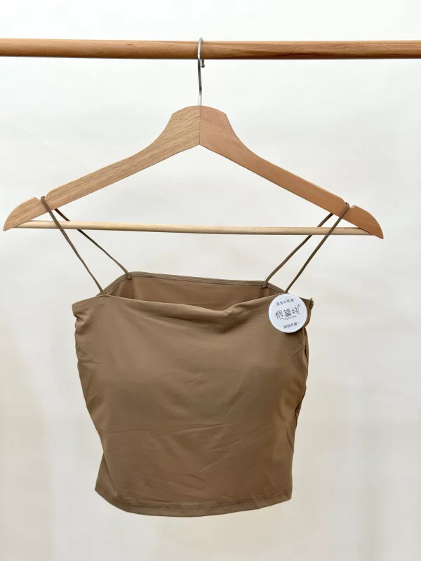 تاپ نیم‌تنه بند اسپاگتی