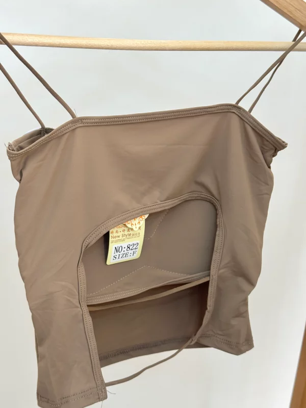 تاپ نیم‌تنه بند اسپاگتی