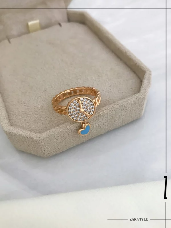 انگشتر کارتیه طرح ساعت