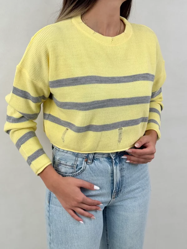 کراپ بافت آستین بلند کد 103