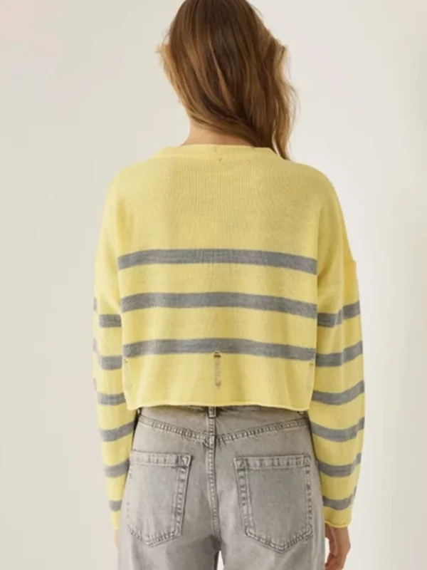 کراپ بافت آستین بلند کد 103