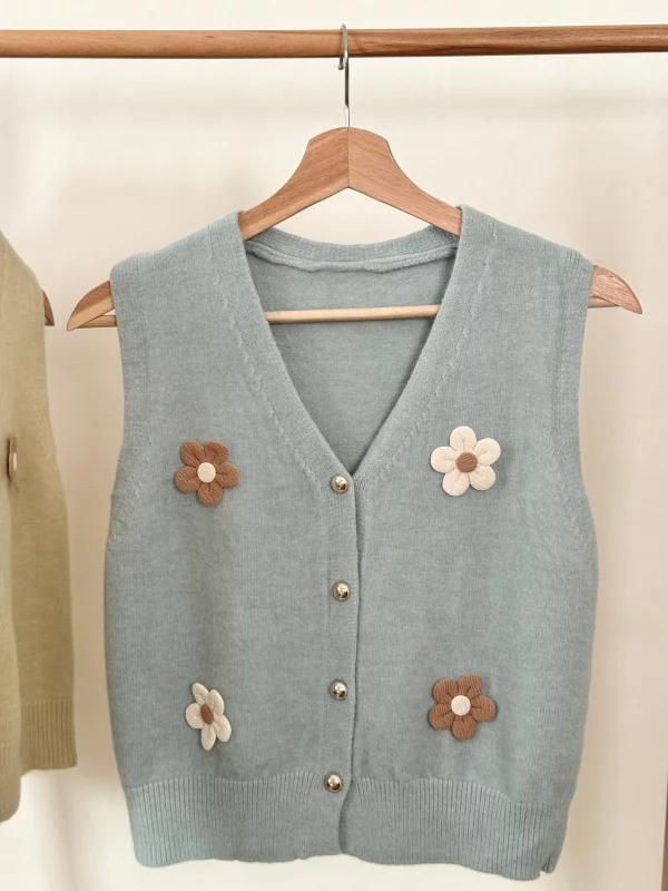 وست بافت گل‌دار کد 3