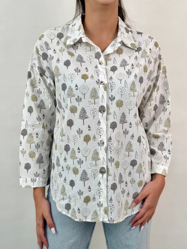 شومیز طرح درخت