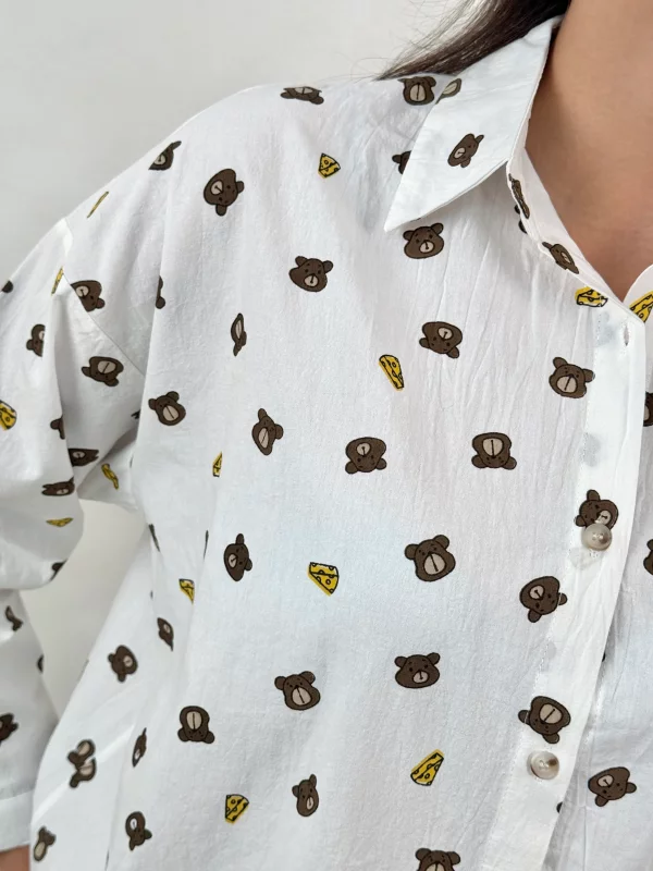 شومیز طرح خرس