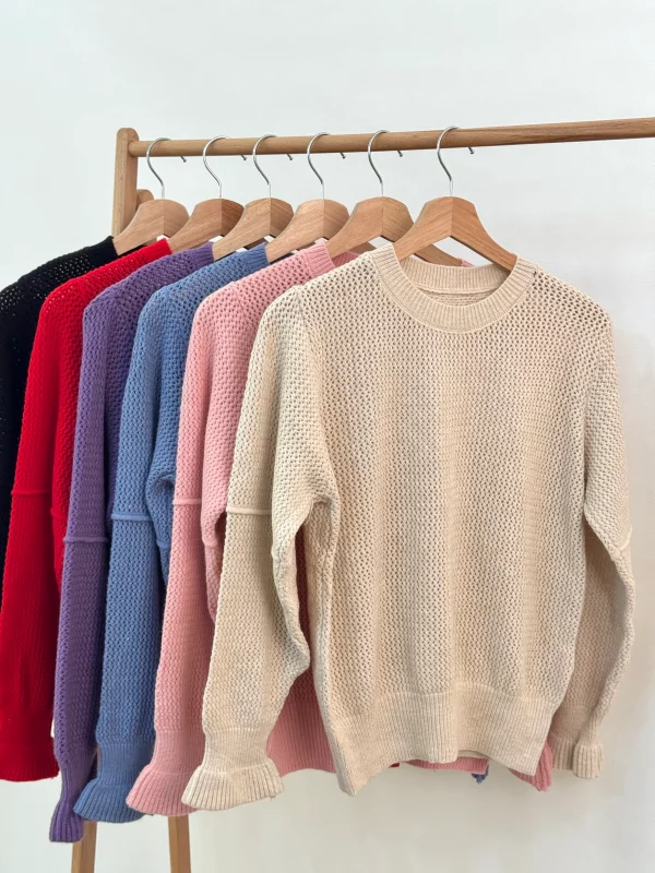 پلیور آستین کلوش