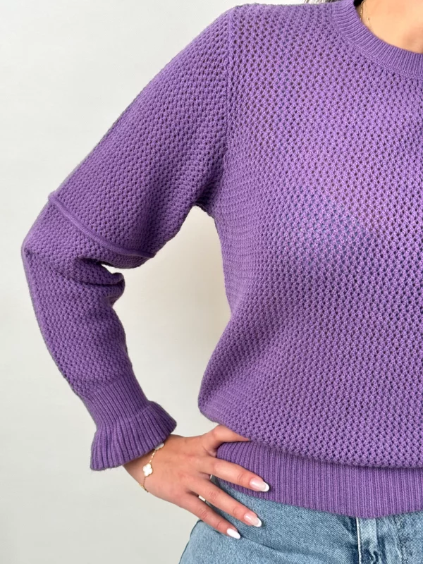 پلیور آستین کلوش