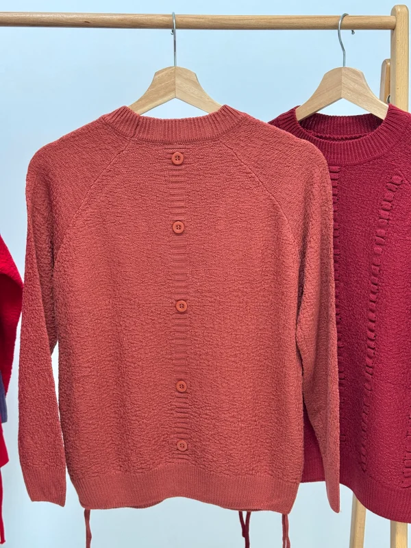 بافت پشت دکمه‌دار