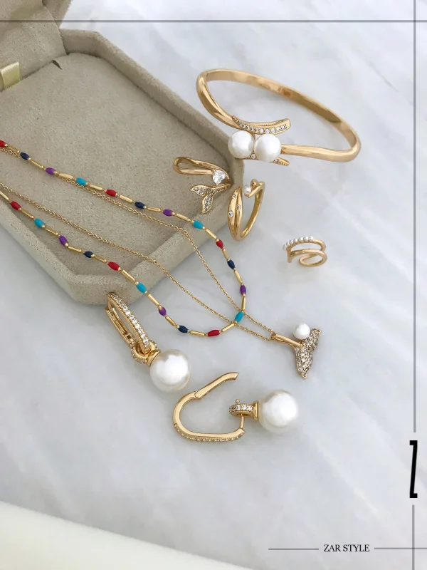 ایرکاف دو لاین مرواریدی و خطی