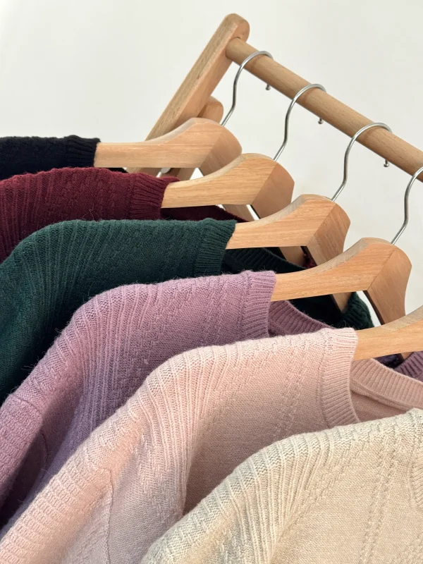 بافت آستین پفی گل‌ سفید