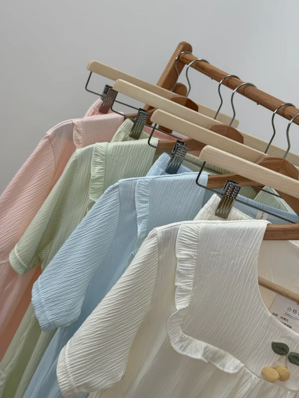 ست لباس راحتی بلوز و شلوارک کد 101