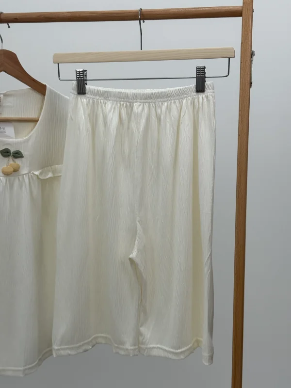 ست لباس راحتی بلوز و شلوارک کد 101