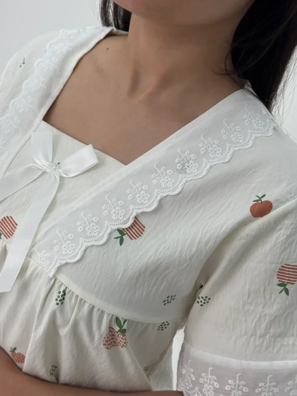 ست لباس راحتی بلوز و شلوارک کد 105