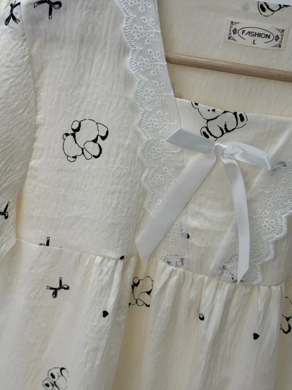 ست لباس راحتی بلوز و شلوارک کد 106