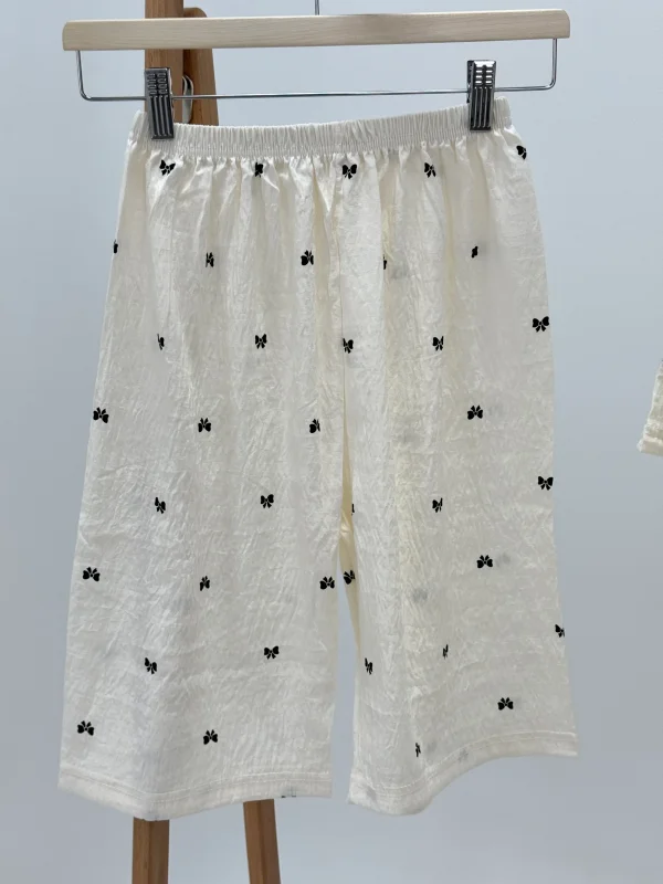 ست لباس راحتی بلوز و شلوارک کد 108