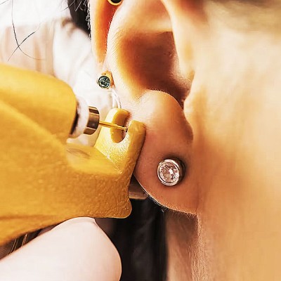 سوراخ کردن گوش؛ عوارض، عفونت و درمان در خانه!