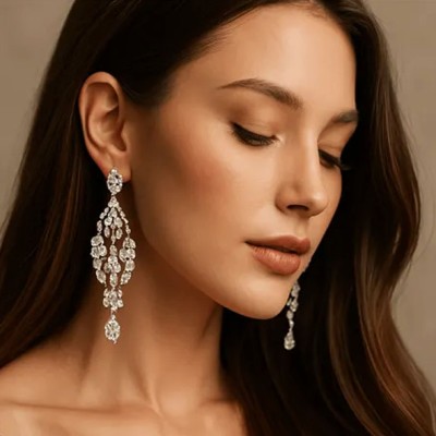 با موی باز چه گوشواره‌ای مناسب است؟!