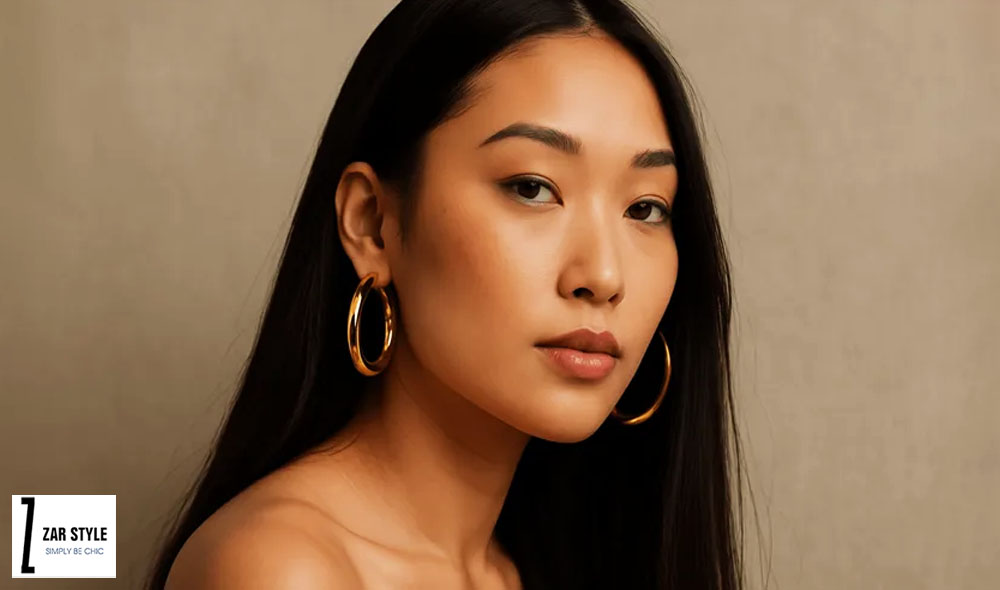 گوشواره برای موی باز