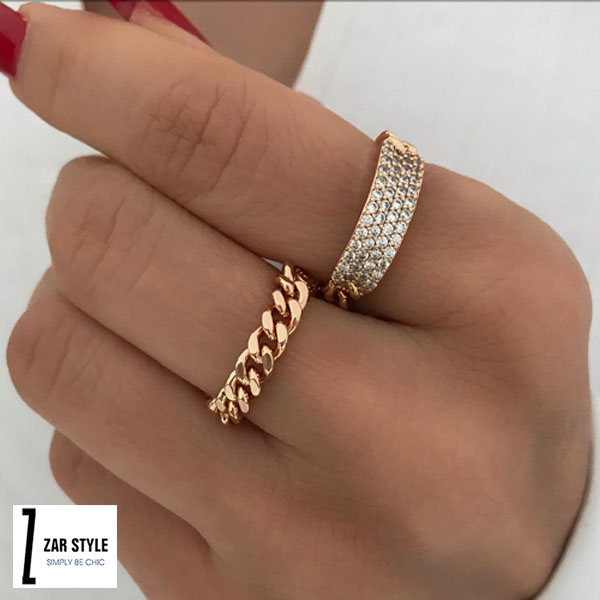 عکس انگشتر زنجیری