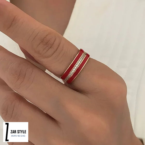 عکس انگشتر قرمز