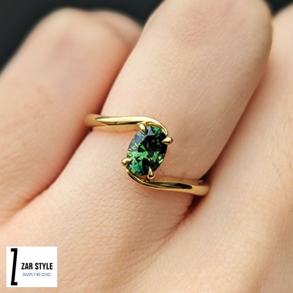 عکس انگشتر زمرد اصل