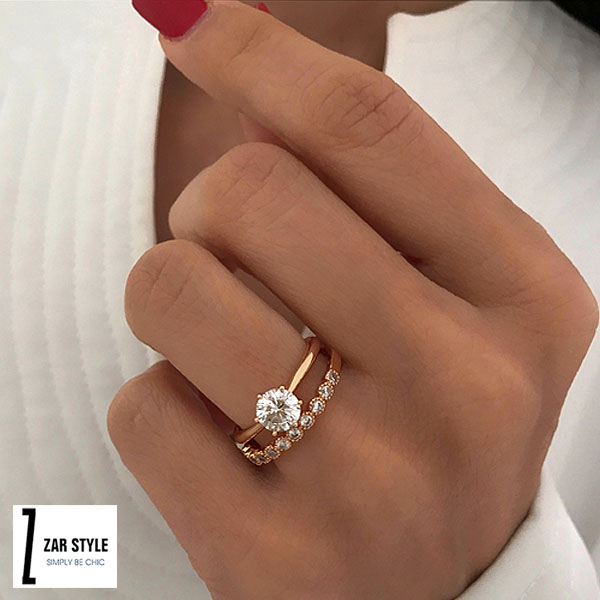 عکس انگشتر نامزدی