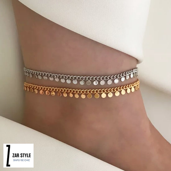 پابند پولکی برای پای راست