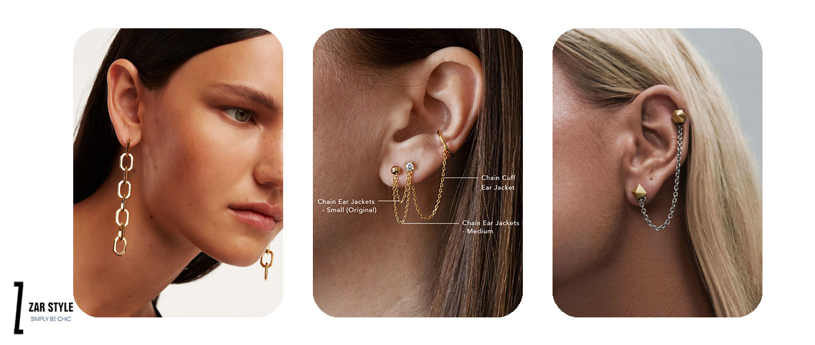 گوشواره زنجیری