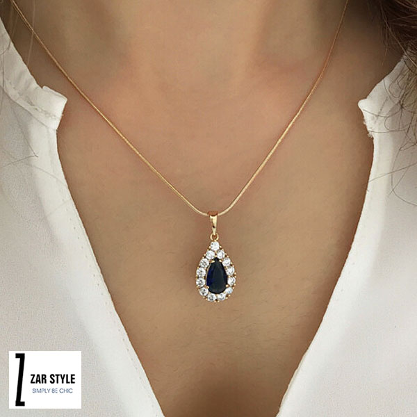 گردنبند نگین دار