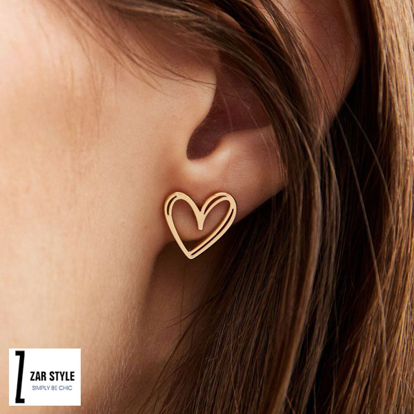 گوشواره طرح قلب