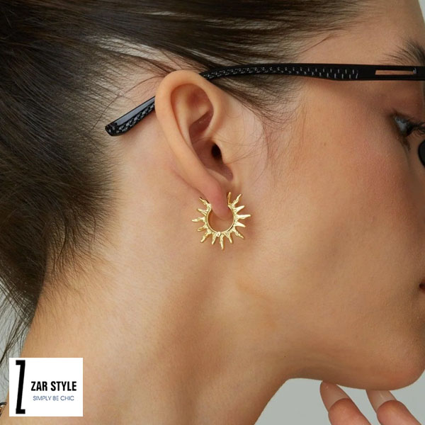 خرید گوشواره خورشیدی