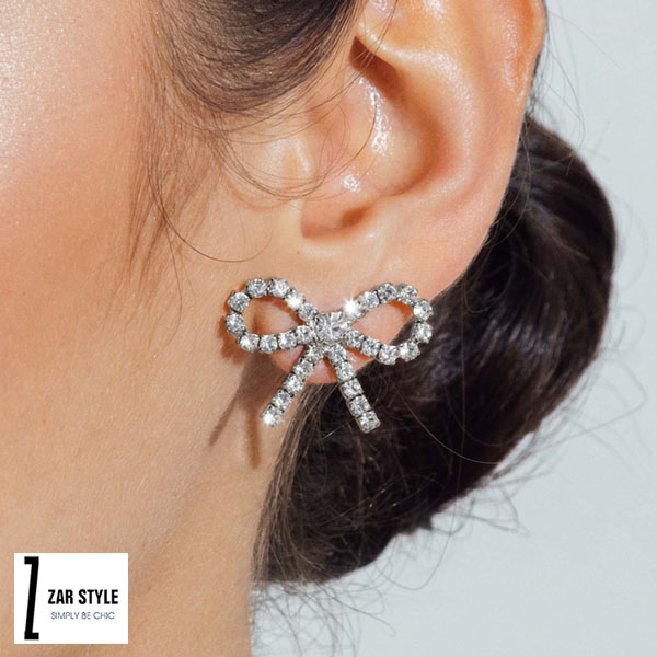 خرید گوشواره پاپیونی