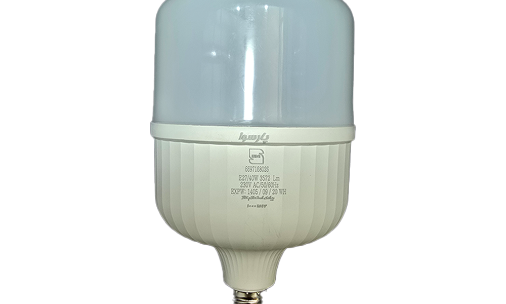 لامپ استوانه ۴۰ وات پارسوآ