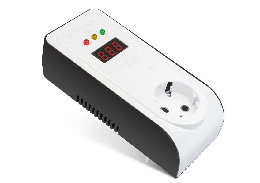 محافظ ولتاژ ۱ خانه دیجیتال بدون کابل مناسب کولر گازی مدل پارت