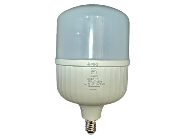 لامپ استوانه ۴۰ وات پارسوآ