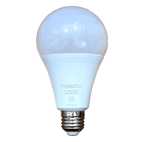 لامپ 18 وات حبابی پارسوآ
